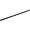 Sugerør Ø6x230mm uden knæk plantebaseret Charcoal Sort - 250 stk/ps