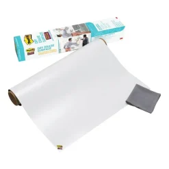 Super Sticky Dry Eraser Film - Post-it 1,219 m x 2,438 m hvid