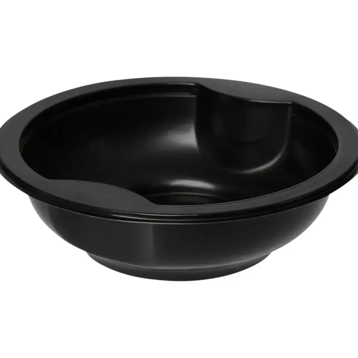 Suppeskål 4,5cm Ø15,3cm 350 ml sort PP - 480 stk