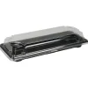 Sushibakke og låg ABENA Cater-Line 2, 22x9x4,3cm sort RPET - 400 stk