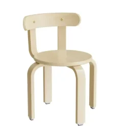 Taburet – Oscar – Med ryglæn – Ø330 mm – Birk laminat