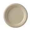 Tallerken - Bagasse - Ø 18 cm - PFAS-fri - 50 stk