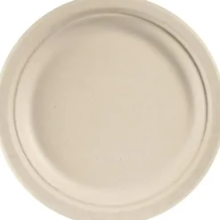 Tallerken Duni Ø22cm brun bagasse - 450 stk