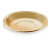 Tallerken palmeblad 22cm - 100 stk