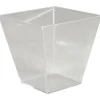 Tapatizers, ABENA Gastro, 69x69x66mm, 200 ml, klar, PS, firkantet - 500 stk