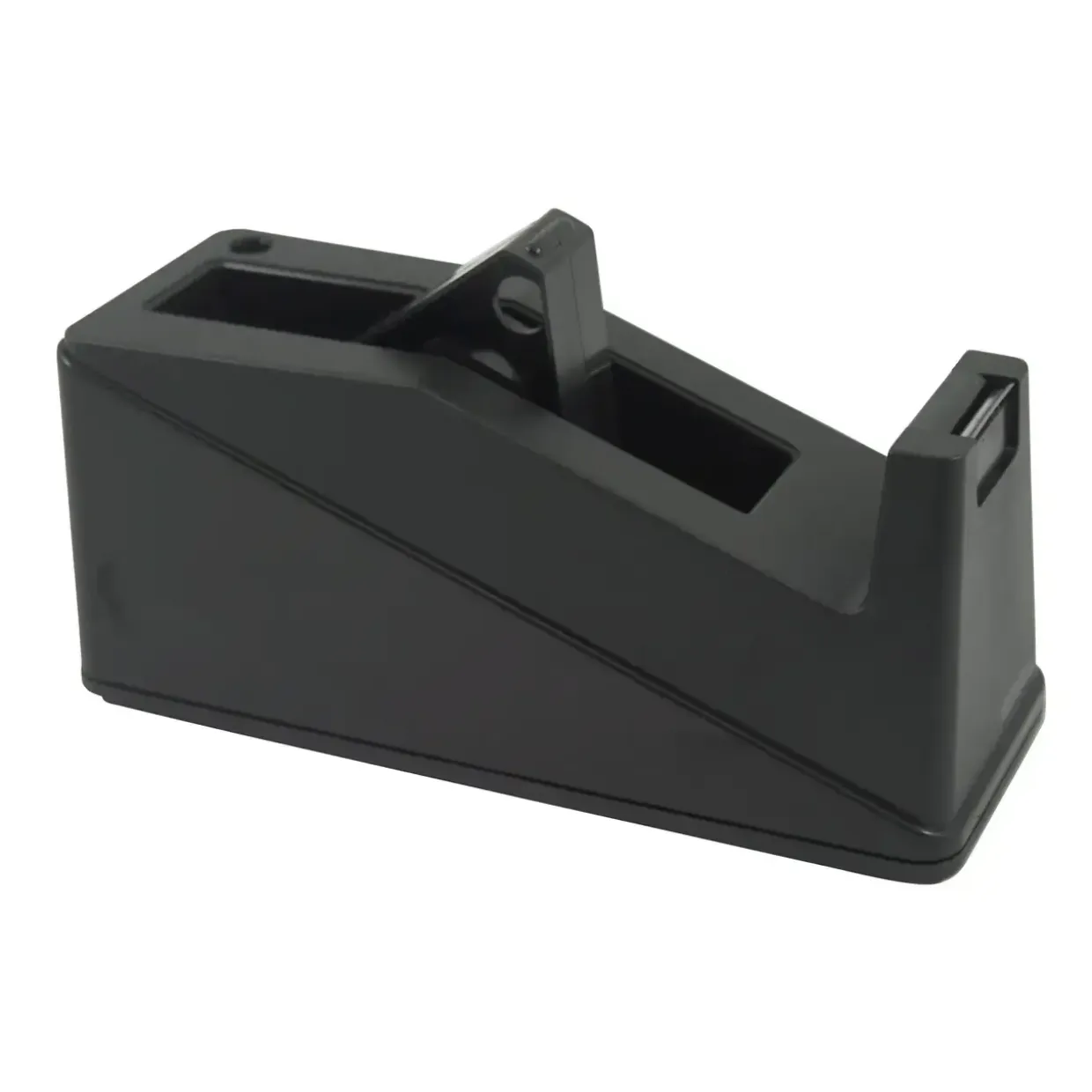 Tapedispenser bordmodel sort - til tape 19-25 mm x 33-66 meter