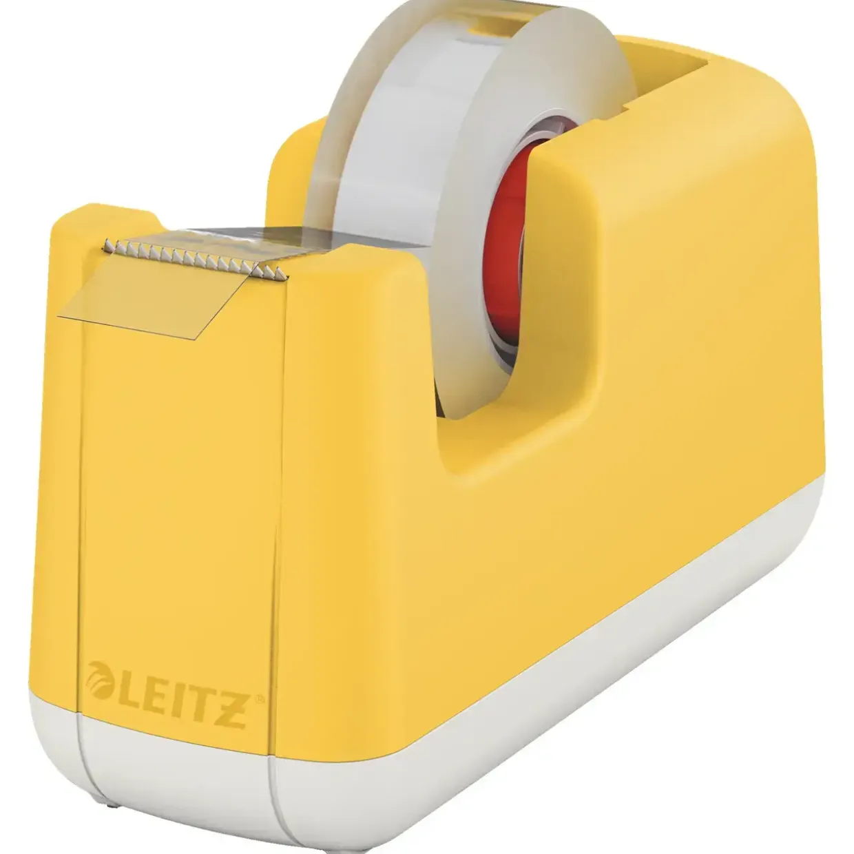 Tapedispenser inklusiv tape Leitz Cosy gul