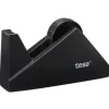Tapedispenser sort bordmodel tesa easy cut - max 25 mm x 66 meter