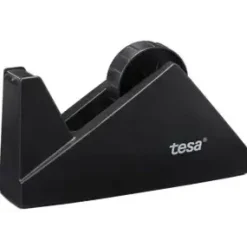 Tapedispenser sort bordmodel tesa easy cut - max 25 mm x 66 meter