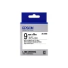 Tape - Epson LK-3WBN - Sort på Hvid - 9 mm x 9 m