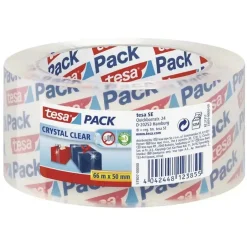 Tape tesa klar 48mmx66m PP 57807 - 6 stk