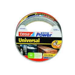 Tape - Tesa - 60% Recycled Plast - 50mmx10m - Sølv - 6 stk