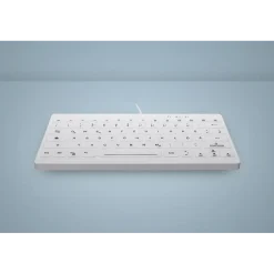 Tastatur, Active Key, QuickClean Med Keyboard Rem Cov Mini W, USB-A, Hvid