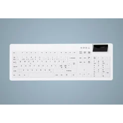 Tastatur, Cherry Active Key Hygiene SC Desktop Keyboard Sealed USB, White