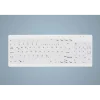Tastatur, Cherry Active Key Hygiene Compact Keyboard Sealed Watertight USB, White