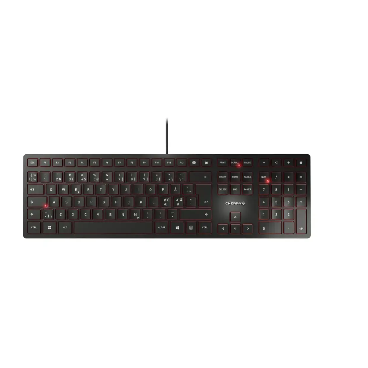 Tastatur Cherry KC 6000 Slim, Black