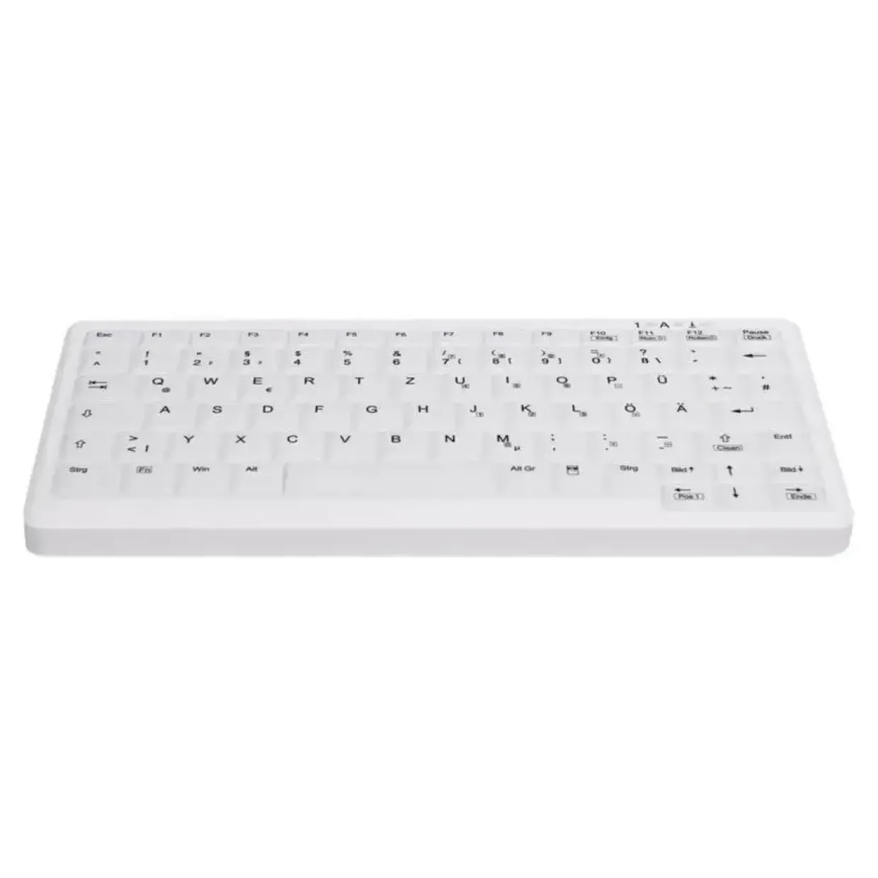 Tastatur Cherry Mini Notebook Style Keyb. Fully Sealed USB, hvid - Køb minimum 20 stk.