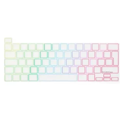 Tastaturcover - Philbert MacBook Pro 13–16" - Transparent/Rainbow - EU-layout