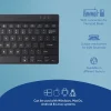Tastatur ergonomisk R-Go Compact Break bluetooth Black (US)