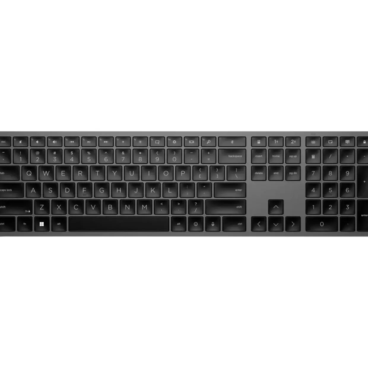 Tastatur HP 975 Dual-Mode Wireless Keyboard, Black (Nordic)