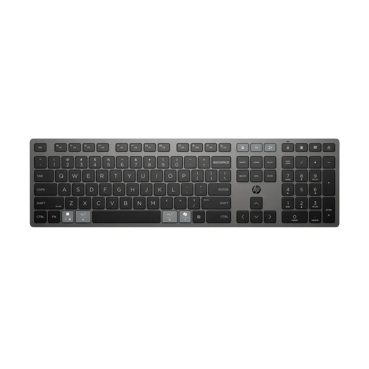Tastatur – HP 725 Multi-Device Rechargeable – trådløst – sort