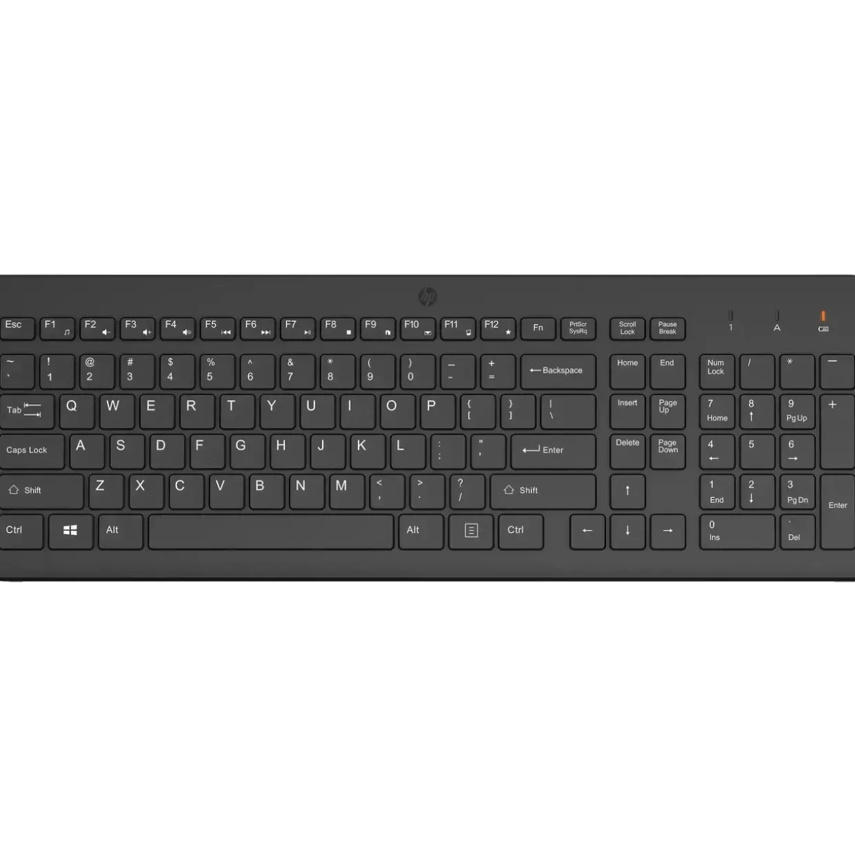 Tastatur - HP 225 - Trådløs - Sort