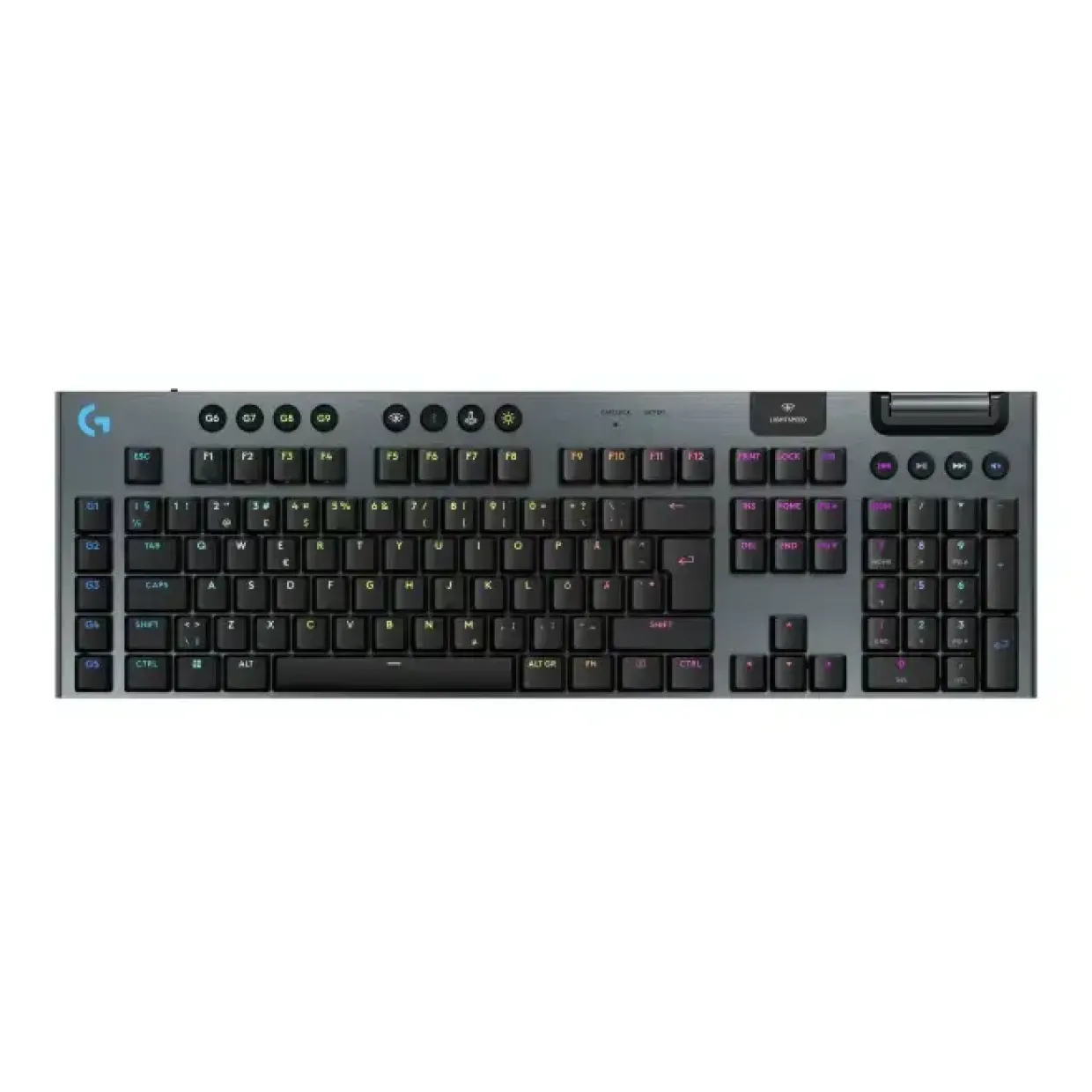 Tastatur - Logitech G915 X LIGHTSPEED Wireless Tactile - Sort - Nordic