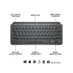 Tastatur Logitech MX Keys Mini For Business, Graphite