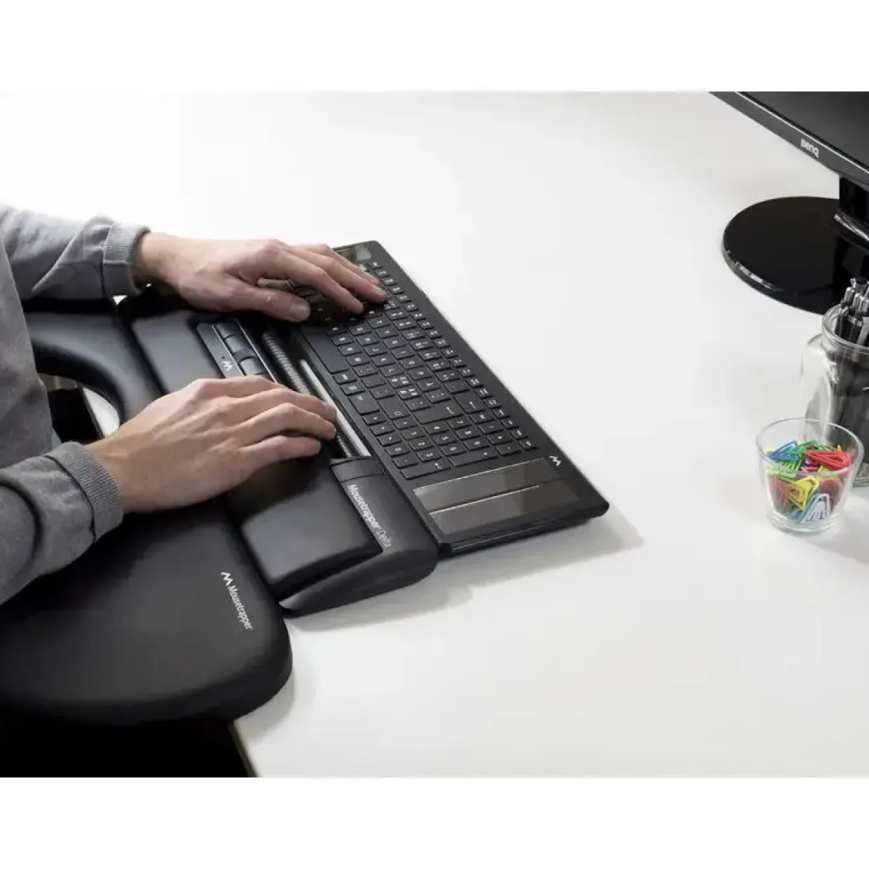 Tastatur Mousetrapper trådløs - Solar - Type Keyboard - sort