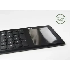 Tastatur Mousetrapper trådløs - Solar - Type Keyboard - sort