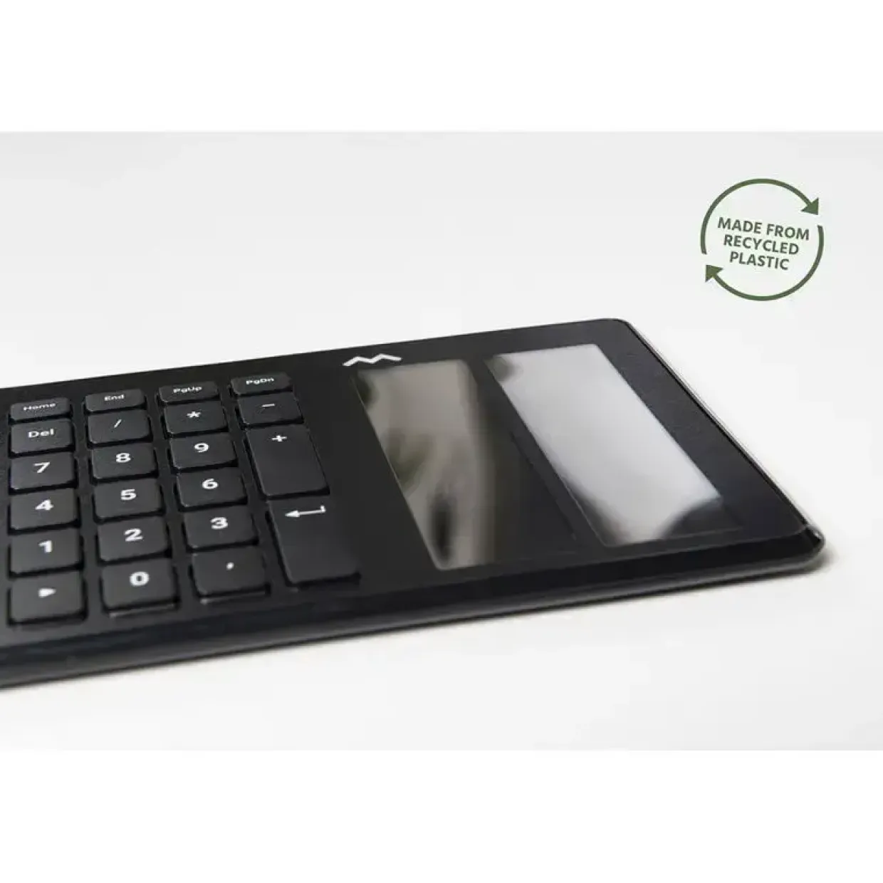 Tastatur Mousetrapper trådløs - Solar - Type Keyboard - sort