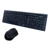 Tastatur og mus - Sandberg Wireless Office DesktopSet Nordic - Sort