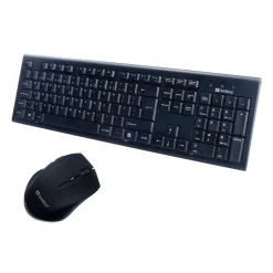 Tastatur og mus - Sandberg Wireless Office DesktopSet Nordic - Sort