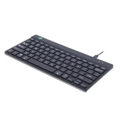 Tastatur R-Go Compact Break ergonomic wired keyboard Black (Italian)