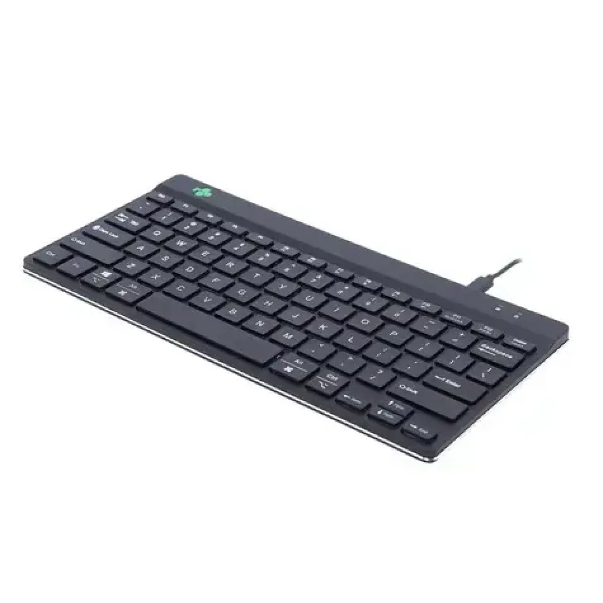 Tastatur R-Go Compact Break ergonomic wired keyboard Black (Italian)