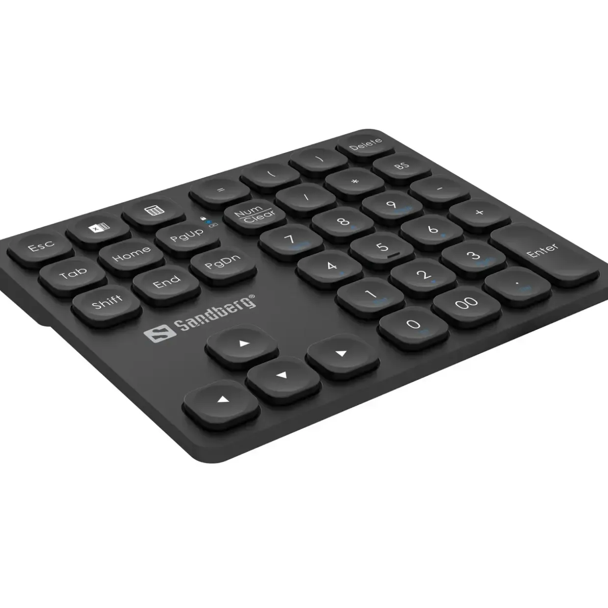 Tastatur trådløs numerisk Sandberg Pro Black