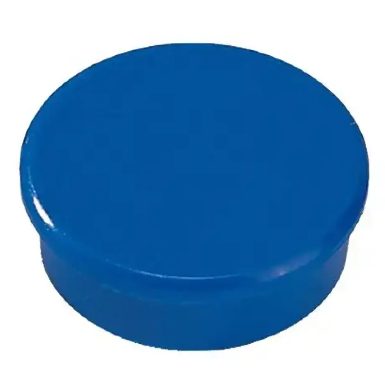 Tavlemagneter - Dahle 24 mm rund blå - 10 stk.