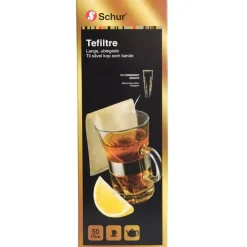 Tefiltre - Lange 233 x 37 mm - Ublegede - 50 stk