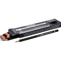Tegne blyanter Art Design, dia. 6,9 mm, mine: 1,8 mm, hårhed: 4B, 12stk.