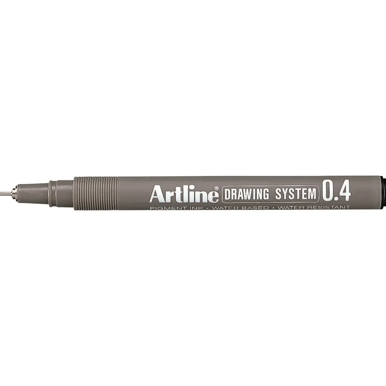 Tegnepen - Artline Drawing System 0,4 mm - Sort - Køb minimum 12 stk.