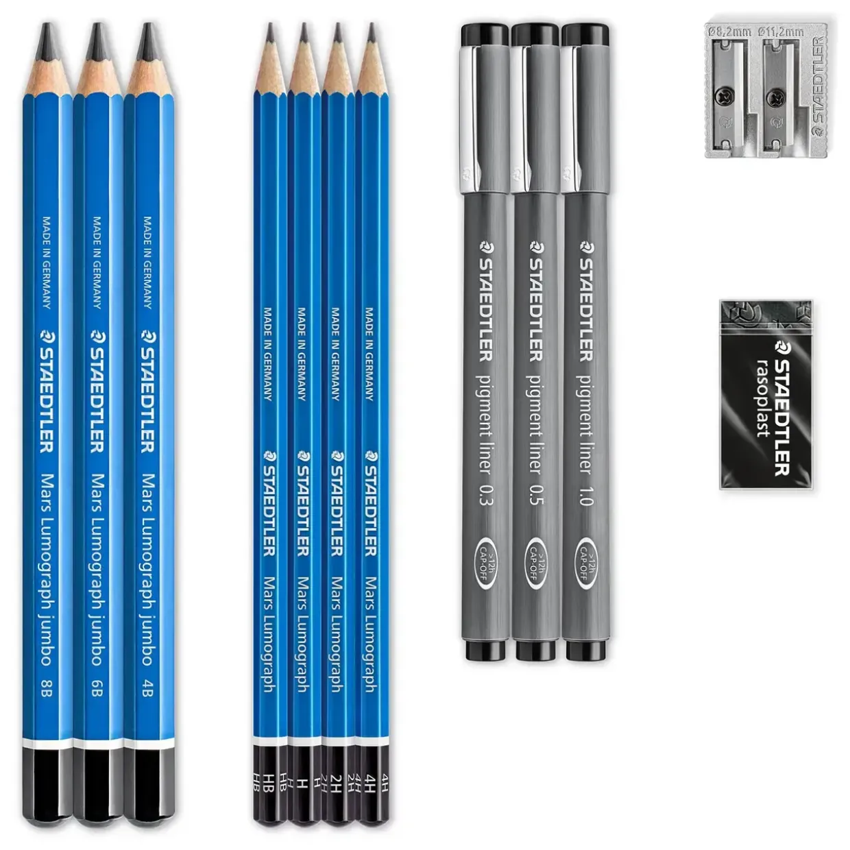 Tegnesæt - Staedtler Sketching - 12 dele