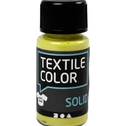Tekstilfarve - Textile Solid kiwi dækkende - 50ml