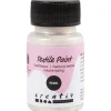 Tekstilmaling, perlemor, dækkende, sølv, 50 ml/ 1 fl.
