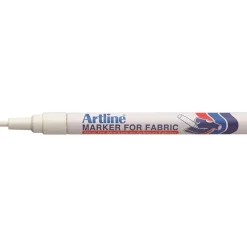 Tekstilmarker Artline EKC-1 hvid