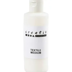 Tekstilmedium, Blandes med akrylmaling, transparent, 80 ml/ 1 fl.