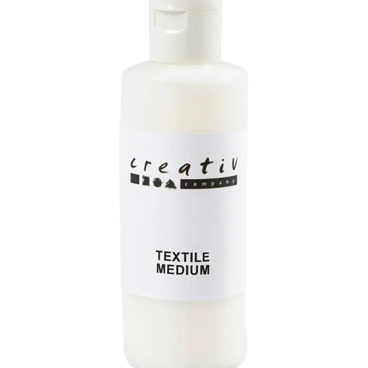 Tekstilmedium, Blandes med akrylmaling, transparent, 80 ml/ 1 fl.