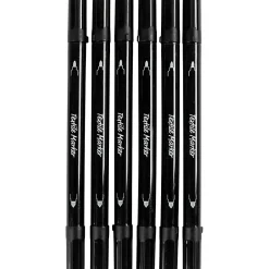Tekstiltusch, streg 2,3+3,6 mm, sort, 6 stk./ 1 pk.