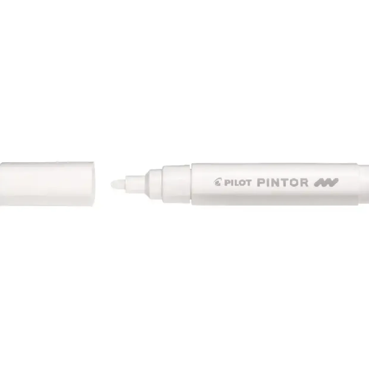 Tekstiltusser Pilot Marker Pintor Medium 1,4 hvid - Køb minimum 6 stk.