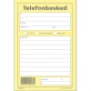 Telefonbesked 100bl 100x148mm højformat 92 2200 80 - 10 stk