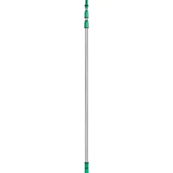 Teleskopskaft med gevind og klik, Unger OptiLoc, grøn, aluminium/plast, 338-900 cm